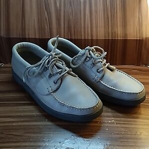Mens Hanover leather lace up loafers 10.5